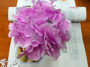 歐式大朵仿真繡球花頭 婚慶布置與禮品花卉的優(yōu)選之選